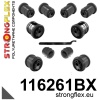 Strongflex Mercedes Voorste ophangrubberset – 116261BX ZWART