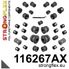 Strongflex Mercedes Complete polyurethaan ophangrubberset SPORT – 116267AX ZWART