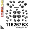 Strongflex Mercedes Complete polyurethaan ophangrubberset – 116267BX ZWART