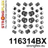Strongflex Mercedes Complete ophangrubberset – 116314BX ZWART