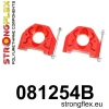 Strongflex Acura Engine left lower mount inserts – 081254B