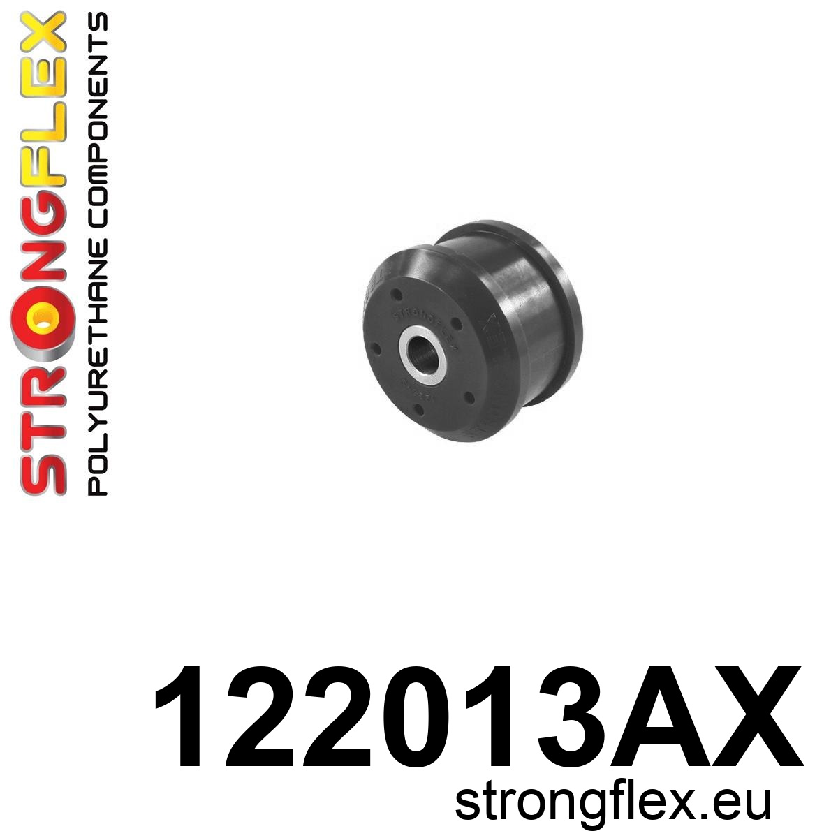 Strongflex Mitsubishi Transfer case bevestiging rubber - bovenste SPORT – 122013AX ZWART 1 Strongflex Mitsubishi Transfer case bevestiging rubber - bovenste SPORT – 122013AX ZWART