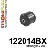 Strongflex Mitsubishi Transfer case bevestiging rubber - onderste – 122014BX ZWART