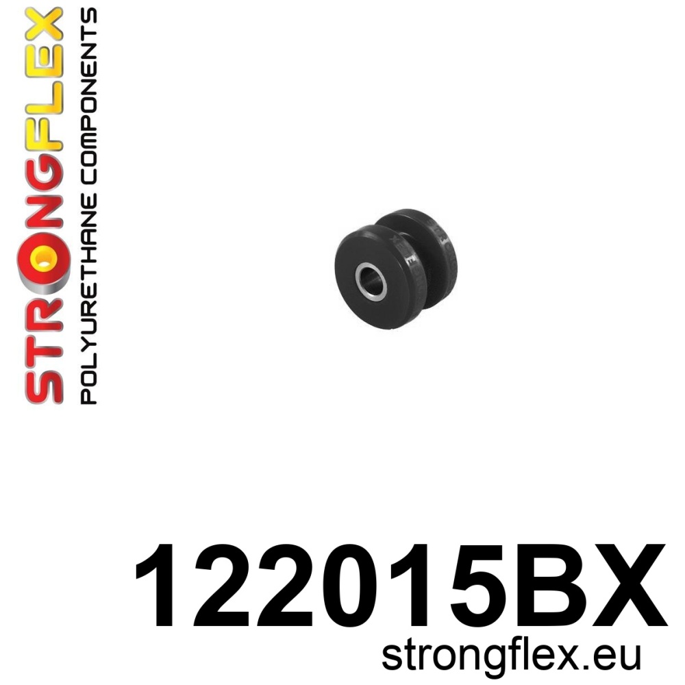 Strongflex Mitsubishi Voorste balk rubbering – 122015BX ZWART