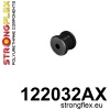 Strongflex Dodge Voorste draagarm bracket rubbering SPORT – 122032AX ZWART