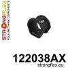 Strongflex Dodge Stuurhuis rubber SPORT – 122038AX ZWART