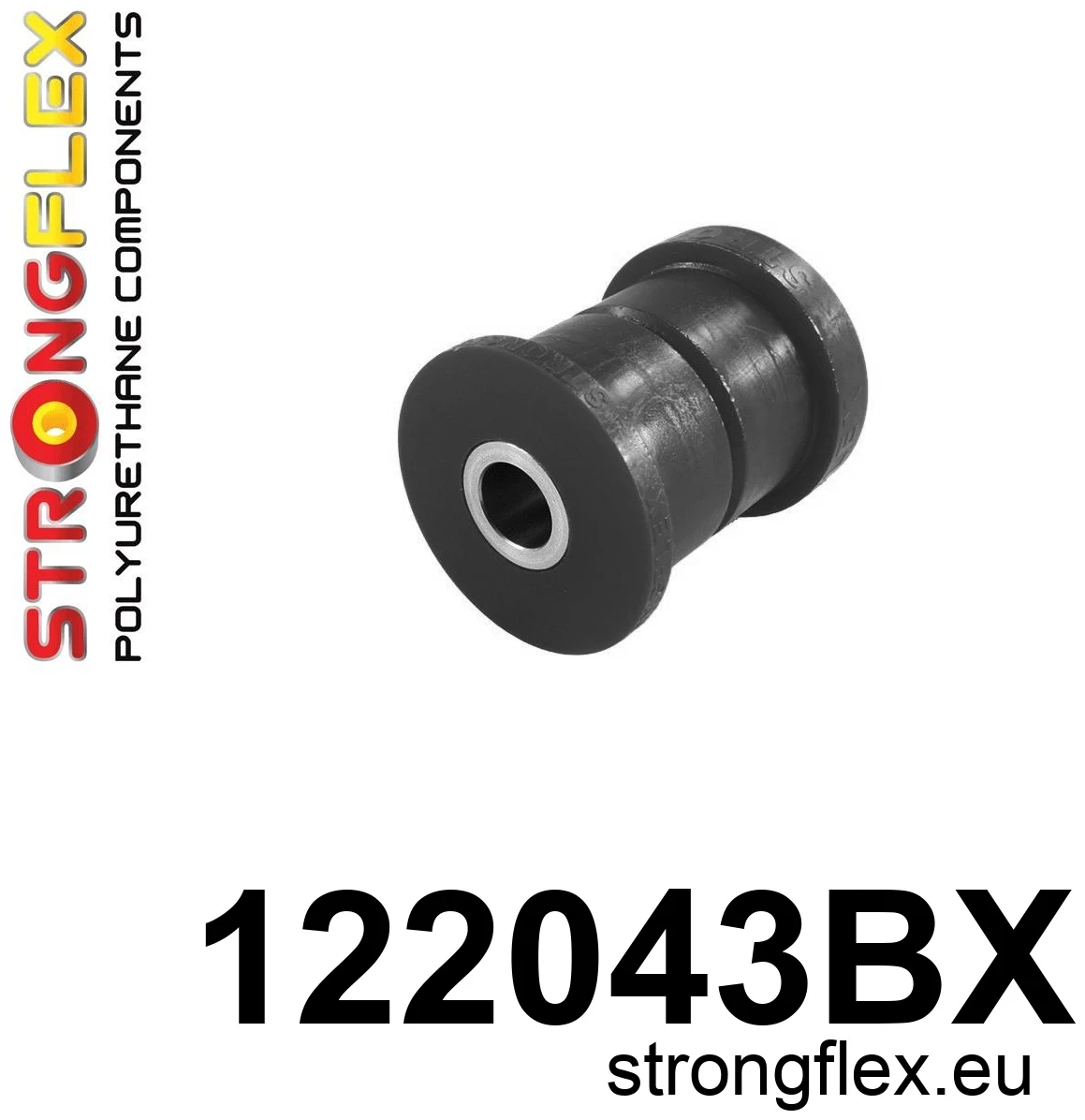 Strongflex Dodge Achterste subframe - achterste rubber – 122043BX ZWART 1 Strongflex Dodge Achterste subframe - achterste rubber – 122043BX ZWART
