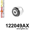 Strongflex Mitsubishi Achterste differentieel steun rubber SPORT – 122049AX ZWART