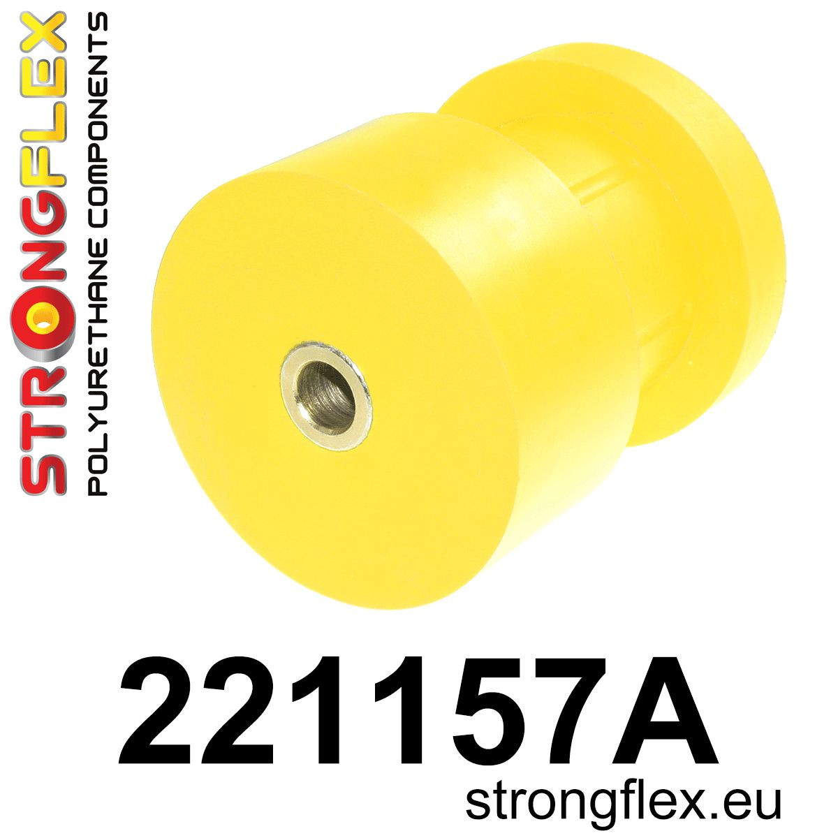 Strongflex Seat Achterste subframe rubber 57mm SPORT – 221157AX ZWART 2 Strongflex Seat Achterste subframe rubber 57mm SPORT – 221157AX ZWART - Afbeelding 2