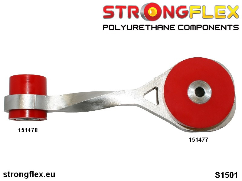 Strongflex Renault Clio Rubber Motorophanging – 151478B 3 Strongflex Renault Clio Rubber Motorophanging – 151478B – Image 3