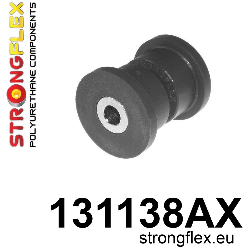 Strongflex Opel Vauxhall Voorste draagarm binnenste rubber SPORT – 131138AX ZWART