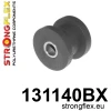 Strongflex Opel Vauxhall Voorste spoorstang naar chassis rubber 34mm – 131140BX ZWART