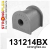 Strongflex Daewoo Voorste draagarm - achterste rubber – 131214BX ZWART