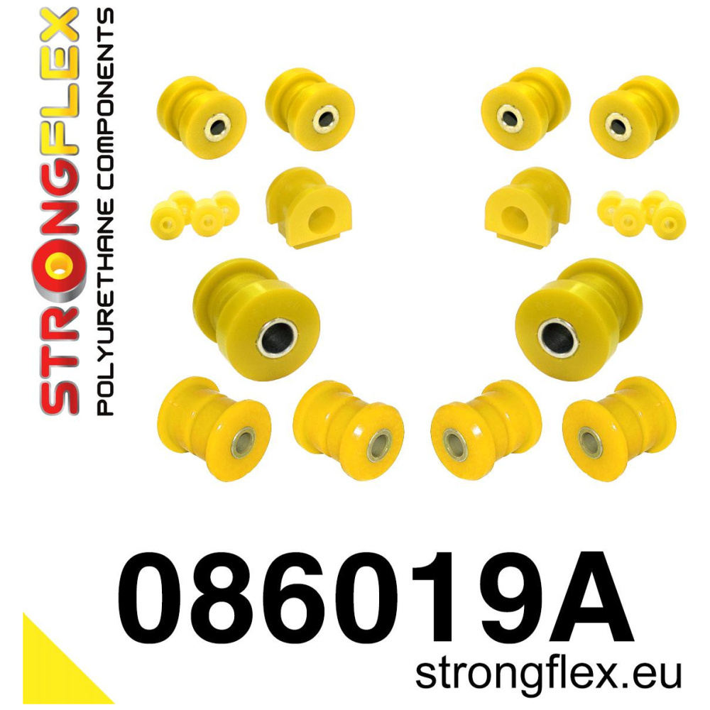 Strongflex Honda Fahrwerksbuchsensatz vorne SPORT – 086019A