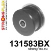 Strongflex Opel Vauxhall Voorste spoorstang naar chassis 58mm – 131583BX ZWART