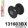 Strongflex Opel Vauxhall Voorste subframe achterste bevestiging rubber – 131603BX ZWART
