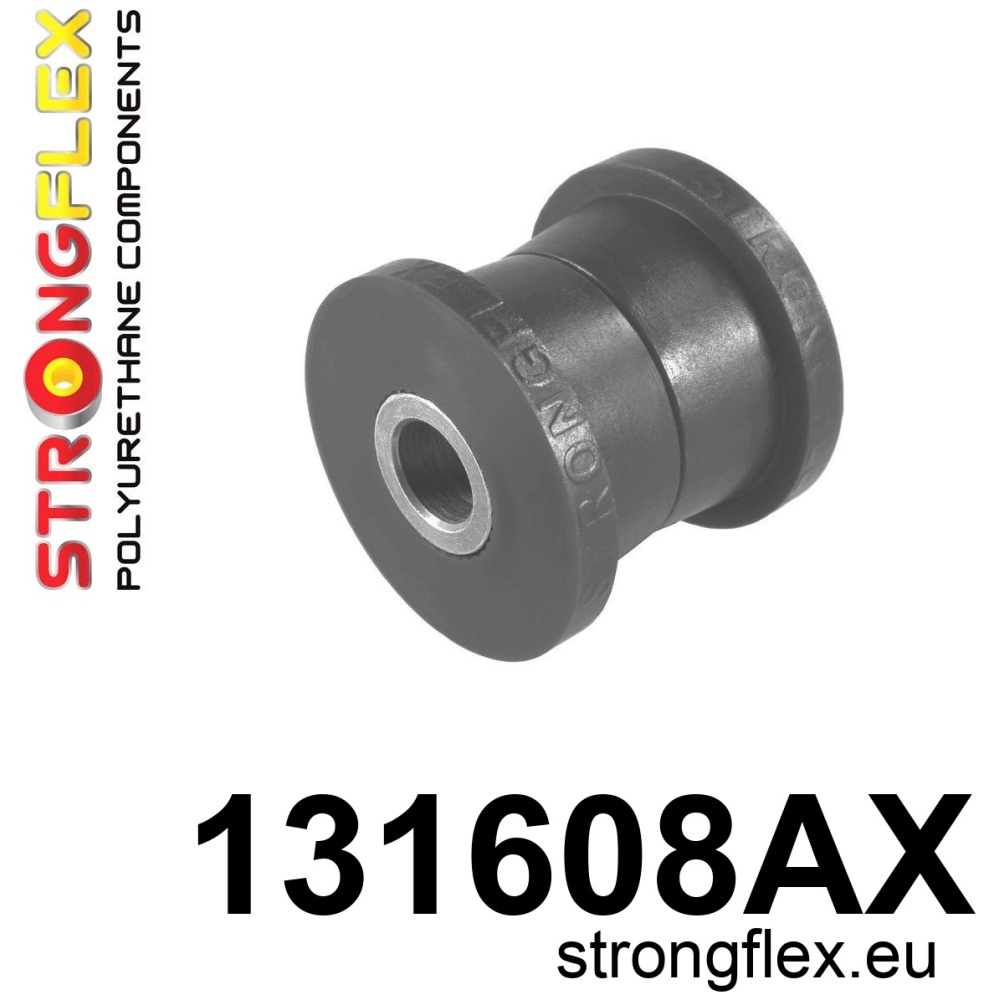 Strongflex Opel Vauxhall Support de barre Panhard arrière – côté carrosserie SPORT – 131608AX NOIR