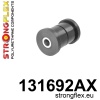 Strongflex Opel Vauxhall Achterste langsdraagarm rubber SPORT – 131692AX ZWART