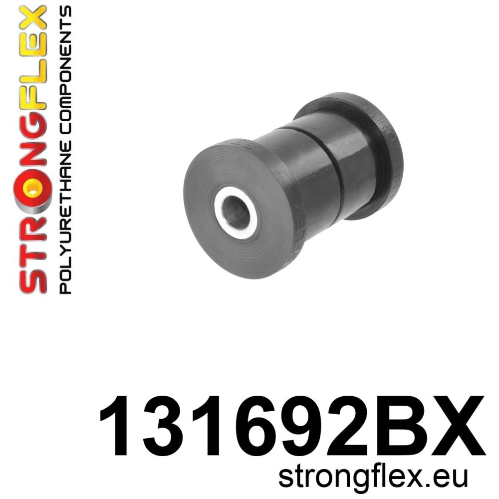Strongflex Opel Vauxhall Achterste langsdraagarm rubber – 131692BX ZWART