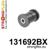 Strongflex Opel Vauxhall Achterste langsdraagarm rubber – 131692BX ZWART