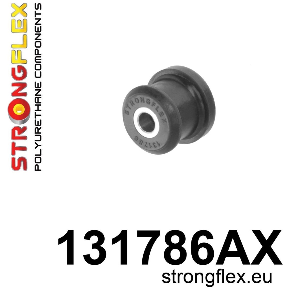 Strongflex Opel Vauxhall Achterste stabilisatorstang to draagarm rubber SPORT – 131786AX ZWART
