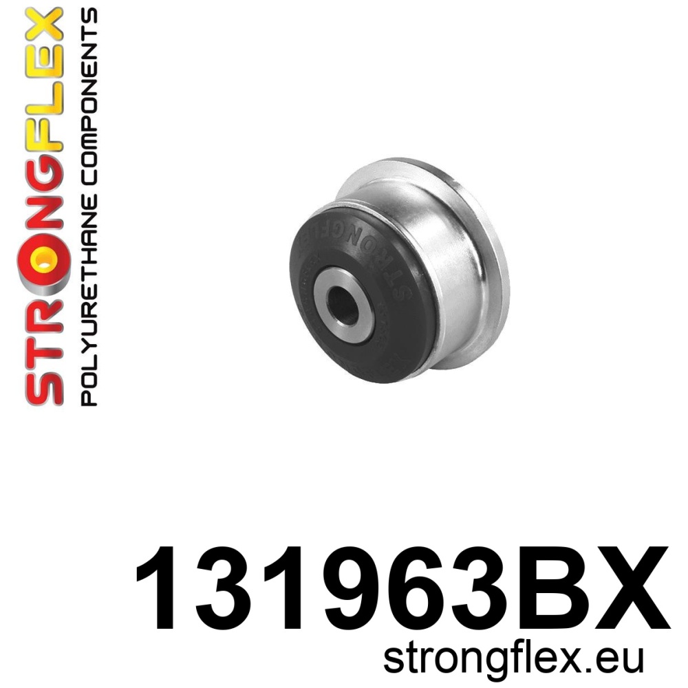Strongflex Opel Vauxhall Voorste draagarm – achterste rubber – 131963BX ZWART
