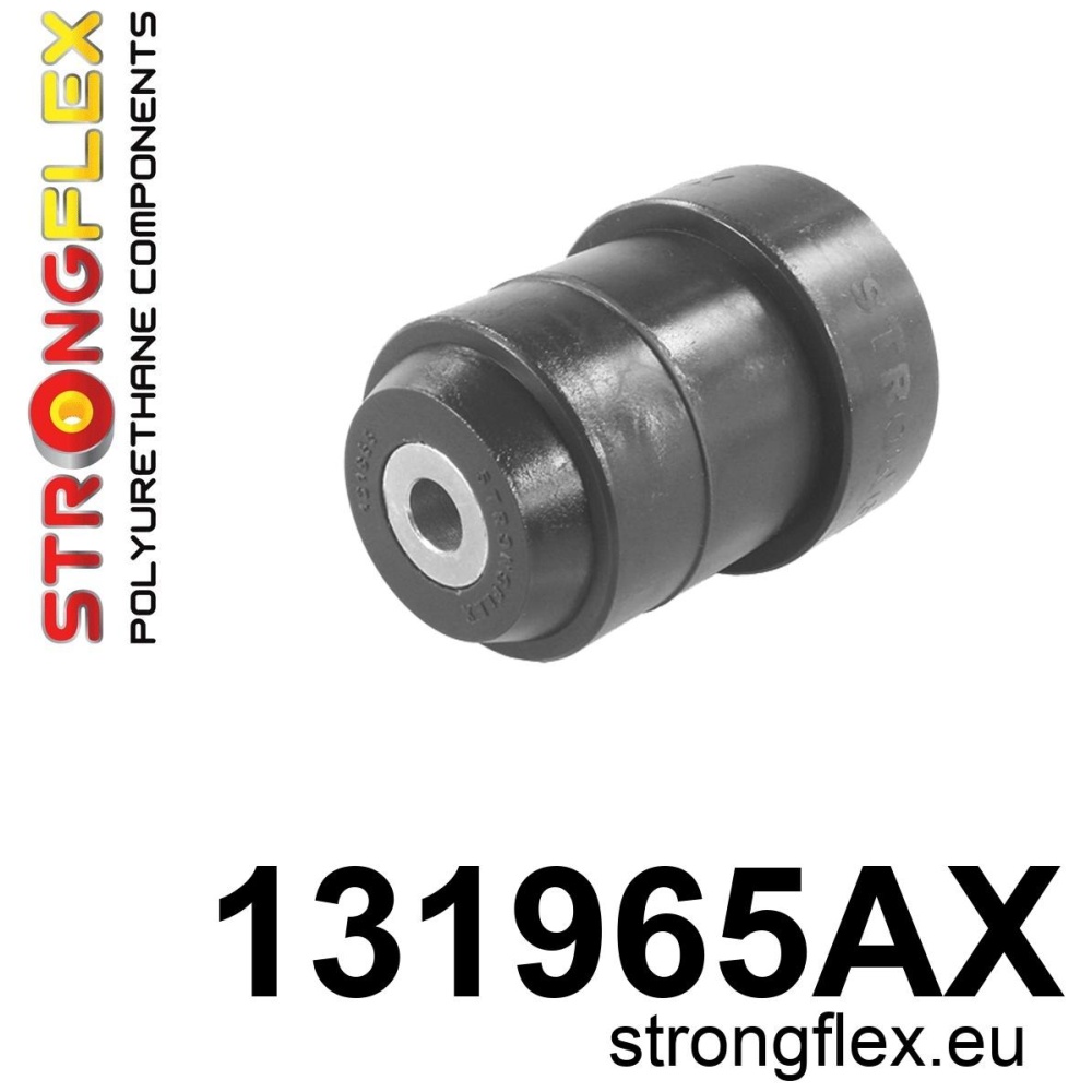 Strongflex Opel Vauxhall Achterste balk rubber SPORT – 131965AX ZWART