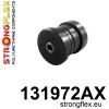 Strongflex Opel Vauxhall Achterste balk bevestiging rubber SPORT – 131972AX ZWART