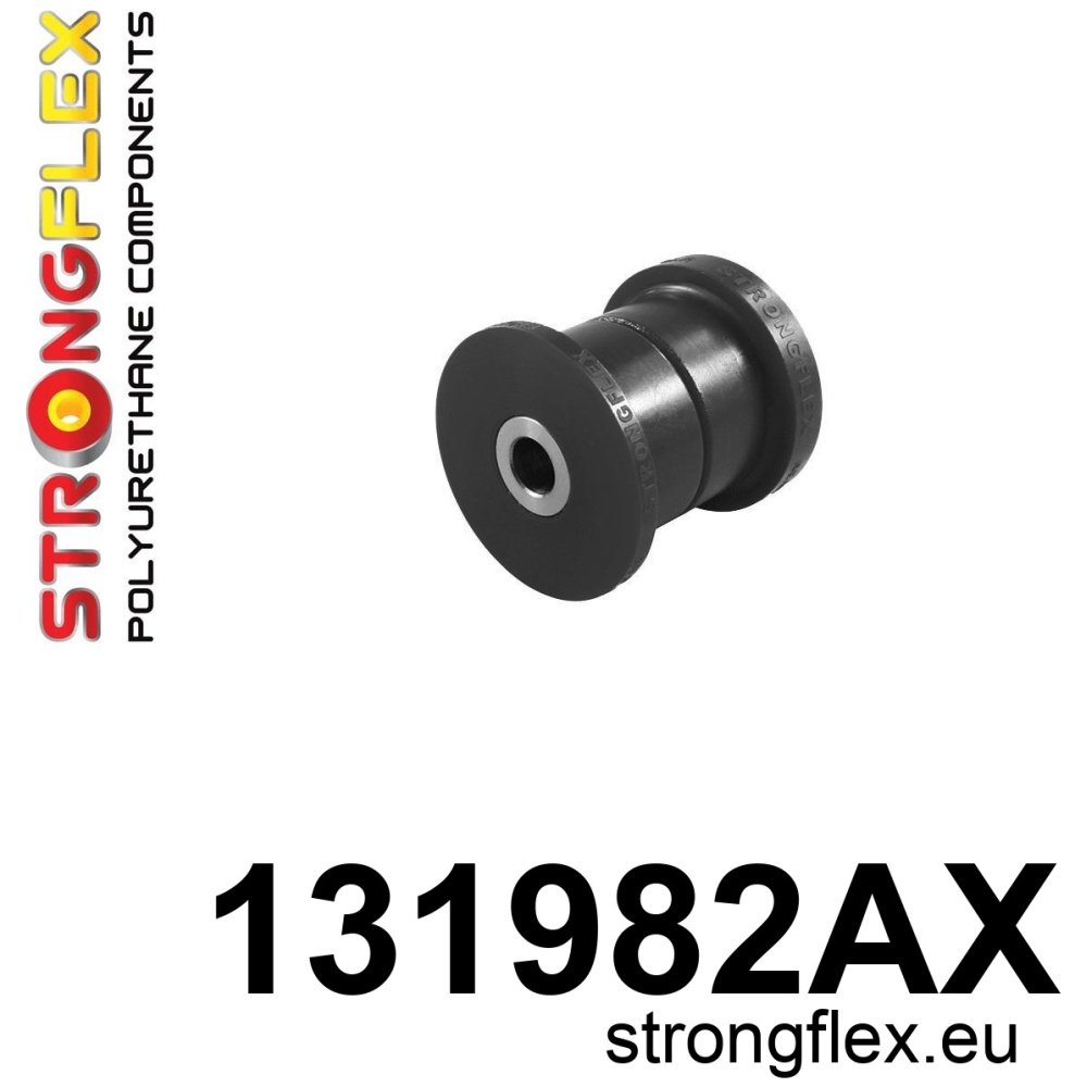 Strongflex Opel Vauxhall Voorste draagarm – achterste rubber SPORT – 131982AX ZWART