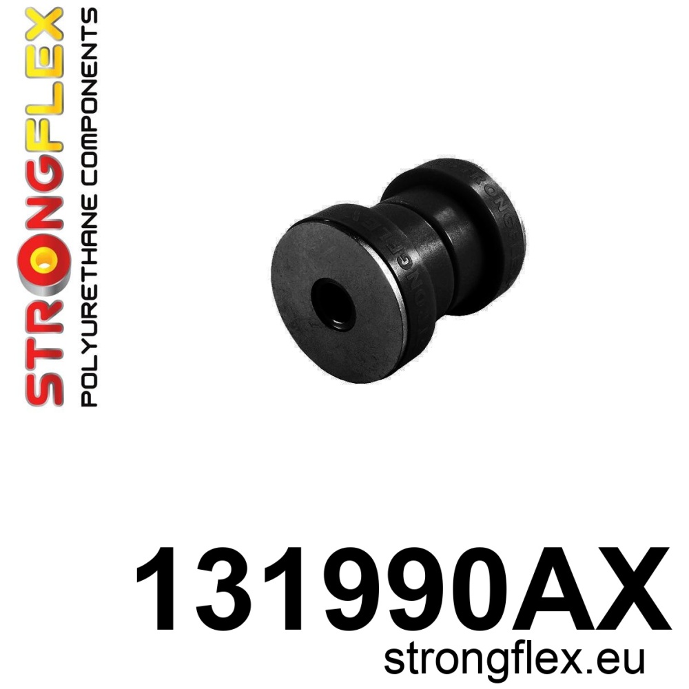 Strongflex Opel Vauxhall Querlenker hinten unten – Buchse hinten SPORT – 131990AX SCHWARZ