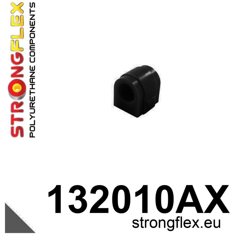 Strongflex Chevrolet Achterste stabilisator rubber SPORT – 132010AX ZWART