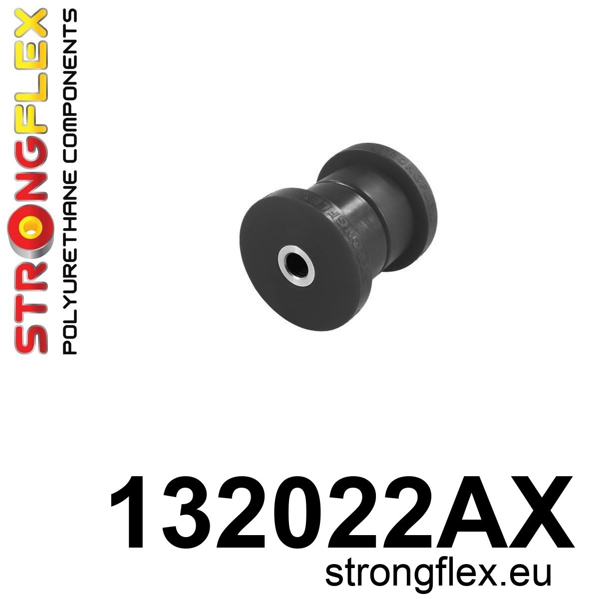 Strongflex Opel Vauxhall Achterste ophangrubberset SPORT – 136248AX ZWART 2 Strongflex Opel Vauxhall Achterste ophangrubberset SPORT – 136248AX ZWART – Bild 2