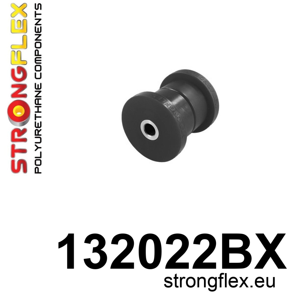Strongflex Opel Vauxhall Achterste spring rubbering – voorste – 132022BX ZWART