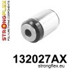 Strongflex Peugeot Voorste draagarm voorste rubber SPORT – 132027AX ZWART