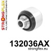 Strongflex Opel Vauxhall Voorste draagarm voorste rubber SPORT – 132036AX ZWART