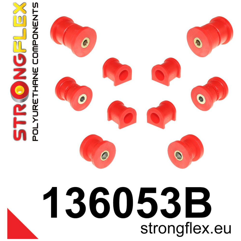 Strongflex Opel Vauxhall Buchsensatz Fahrwerk vorne und Hinterachskörper – 136053B