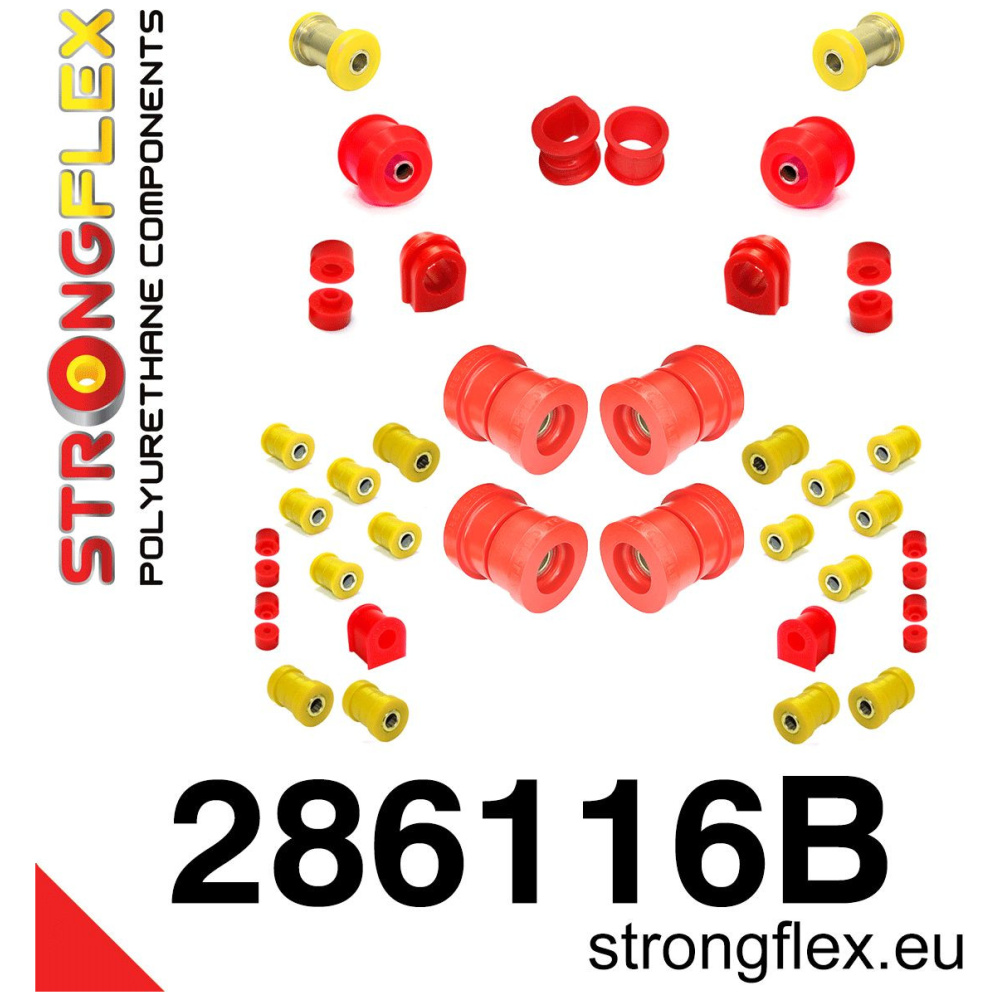 Strongflex Nissan Complete ophangrubberset – 286116B