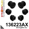Strongflex Opel Vauxhall Voorste ophangrubberset SPORT – 136223AX ZWART