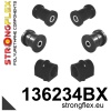 Strongflex Opel Vauxhall Voorste ophangrubberset – 136234BX ZWART