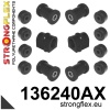 Strongflex Opel Vauxhall Voorste ophangrubberset SPORT – 136240AX ZWART