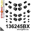 Strongflex Saab Complete polyurethaan ophangrubberset – 136245BX ZWART