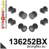 Strongflex Opel Vauxhall Voorste ophangrubberset – 136252BX ZWART