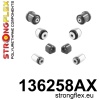 Strongflex Peugeot Complete ophangrubberset SPORT – 136258AX ZWART