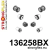 Strongflex Peugeot Complete ophangrubberset – 136258BX ZWART