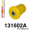 Strongflex Opel Vauxhall Vooras onderste draagarm achterste rubber SPORT – 131602AX ZWART