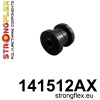 Strongflex Peugeot Achterste balk rubber – voorste SPORT – 141512AX ZWART
