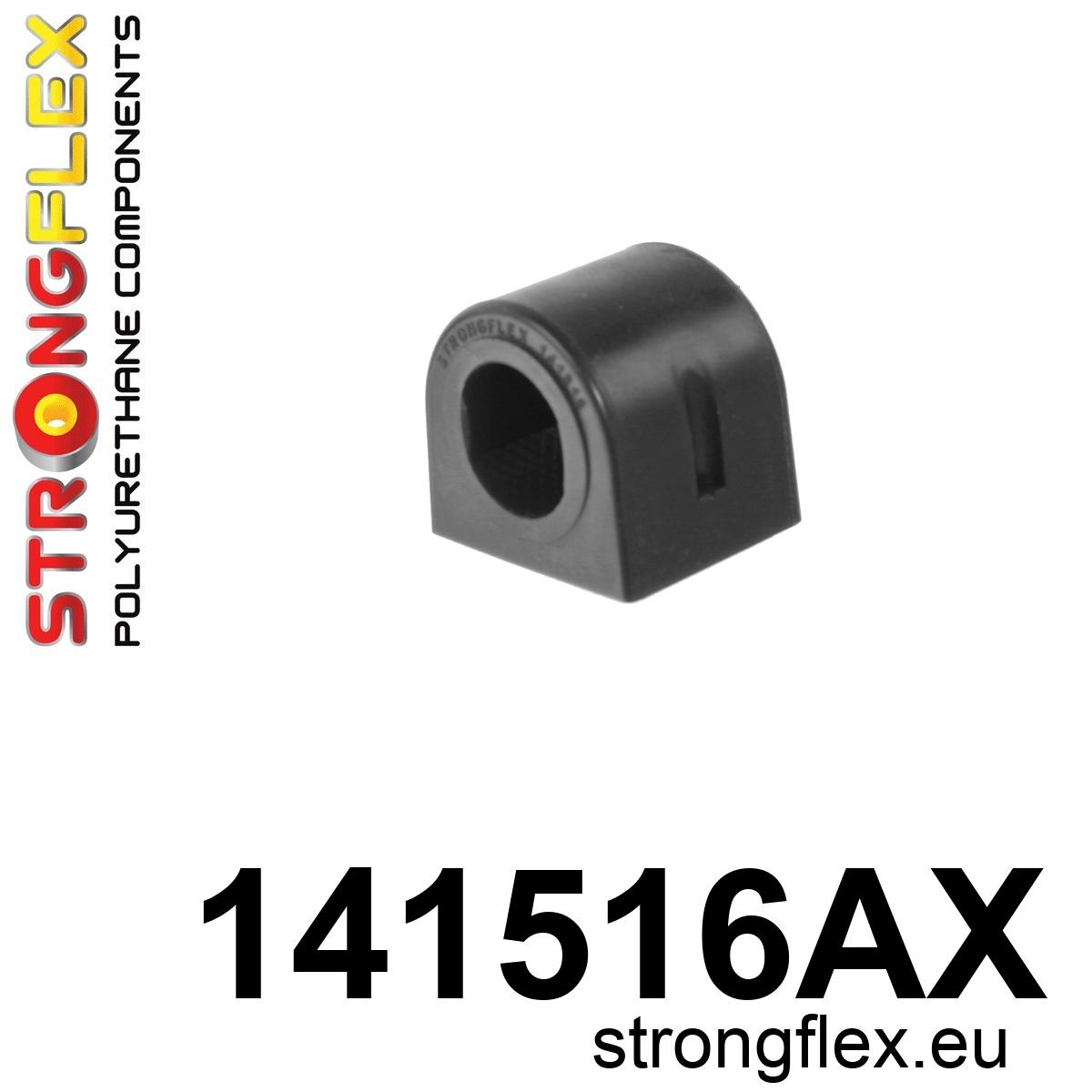 Strongflex Citroën Complete ophangrubberset – 146109BX ZWART 2 Strongflex Citroën Complete ophangrubberset – 146109BX ZWART - Afbeelding 2