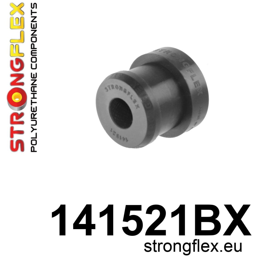 Strongflex Citroën Vooras onderste draagarm achterste rubber 45mm – 141521BX ZWART