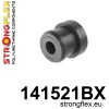 Strongflex Citroën Vooras onderste draagarm achterste rubber 45mm – 141521BX ZWART
