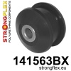 Strongflex Peugeot Voorste draagarm achterste rubber – 141563BX ZWART